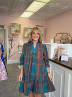 Load image into Gallery viewer, Teal Plaid
