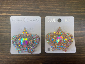 Sparkle Crown Pin