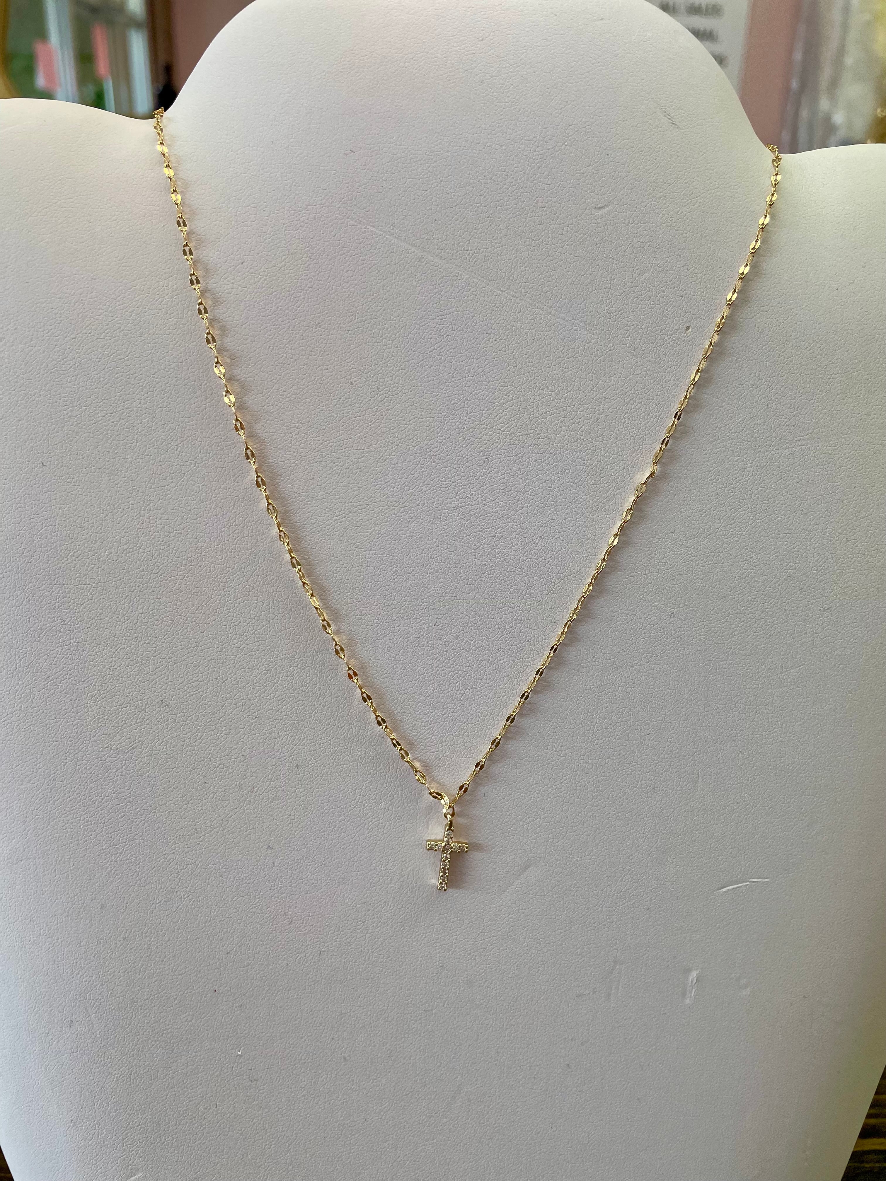Rhinestone Cross