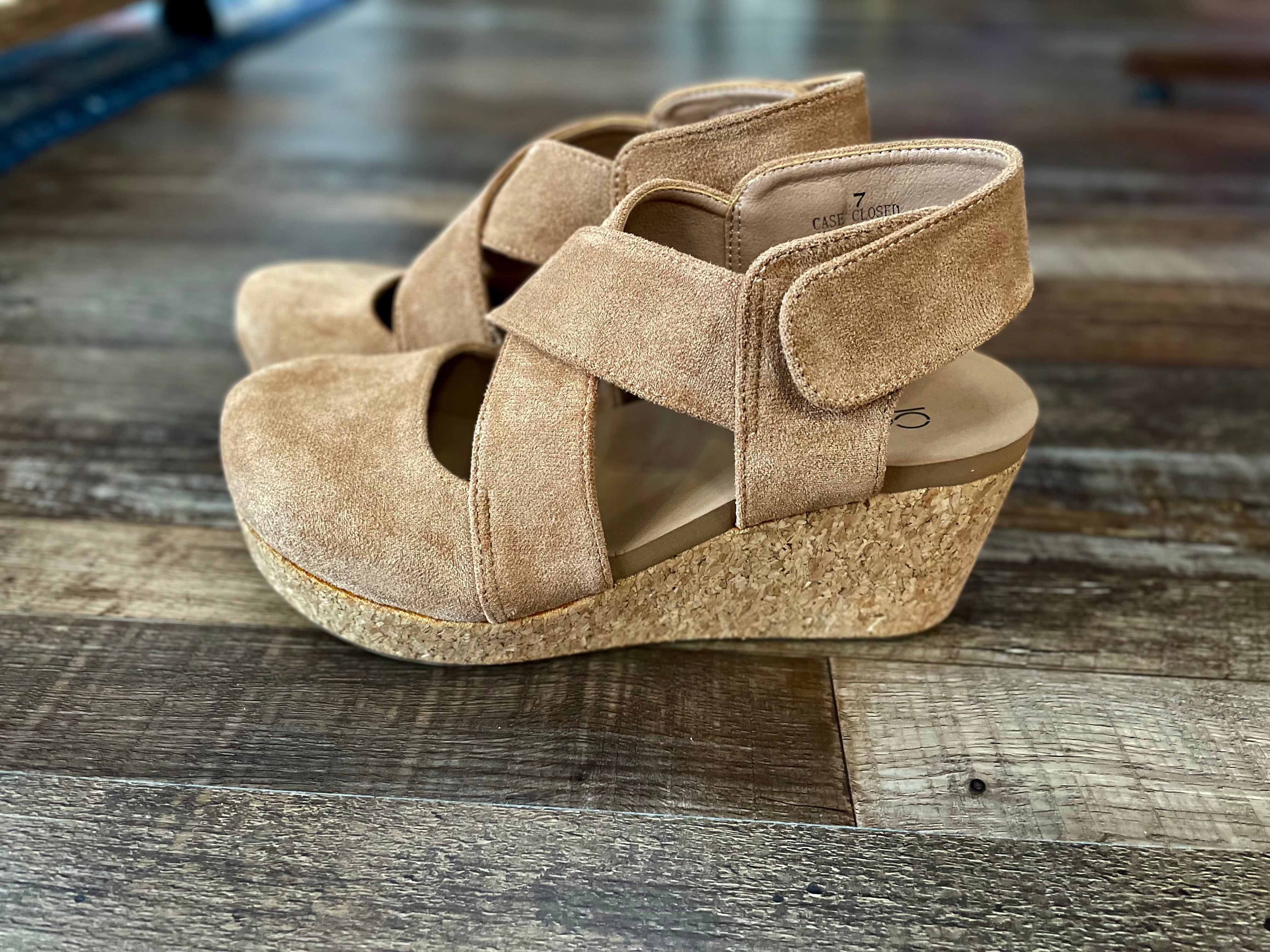 Camel Faux Suede