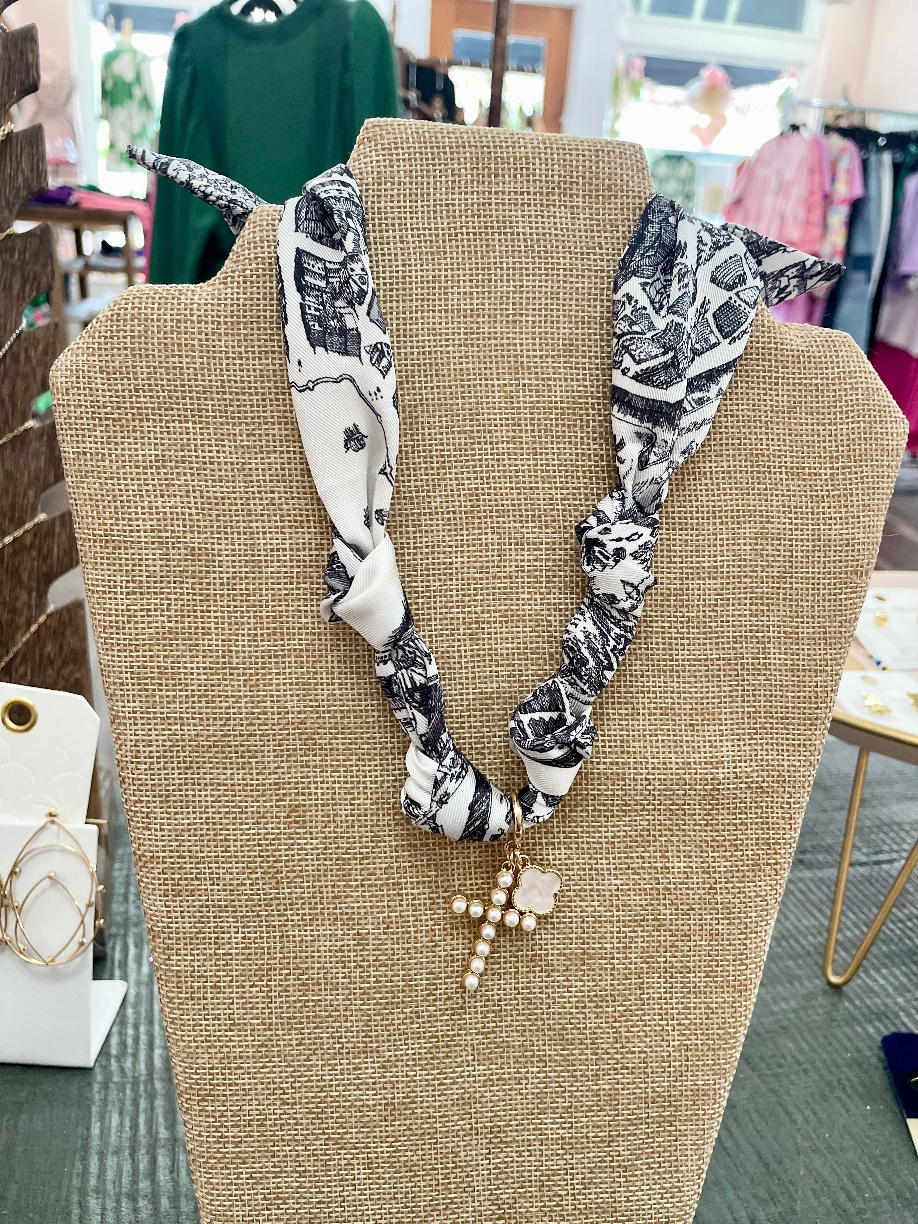 Black & White Scarf