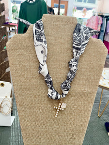 Black & White Scarf