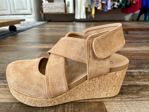 Camel Faux Suede