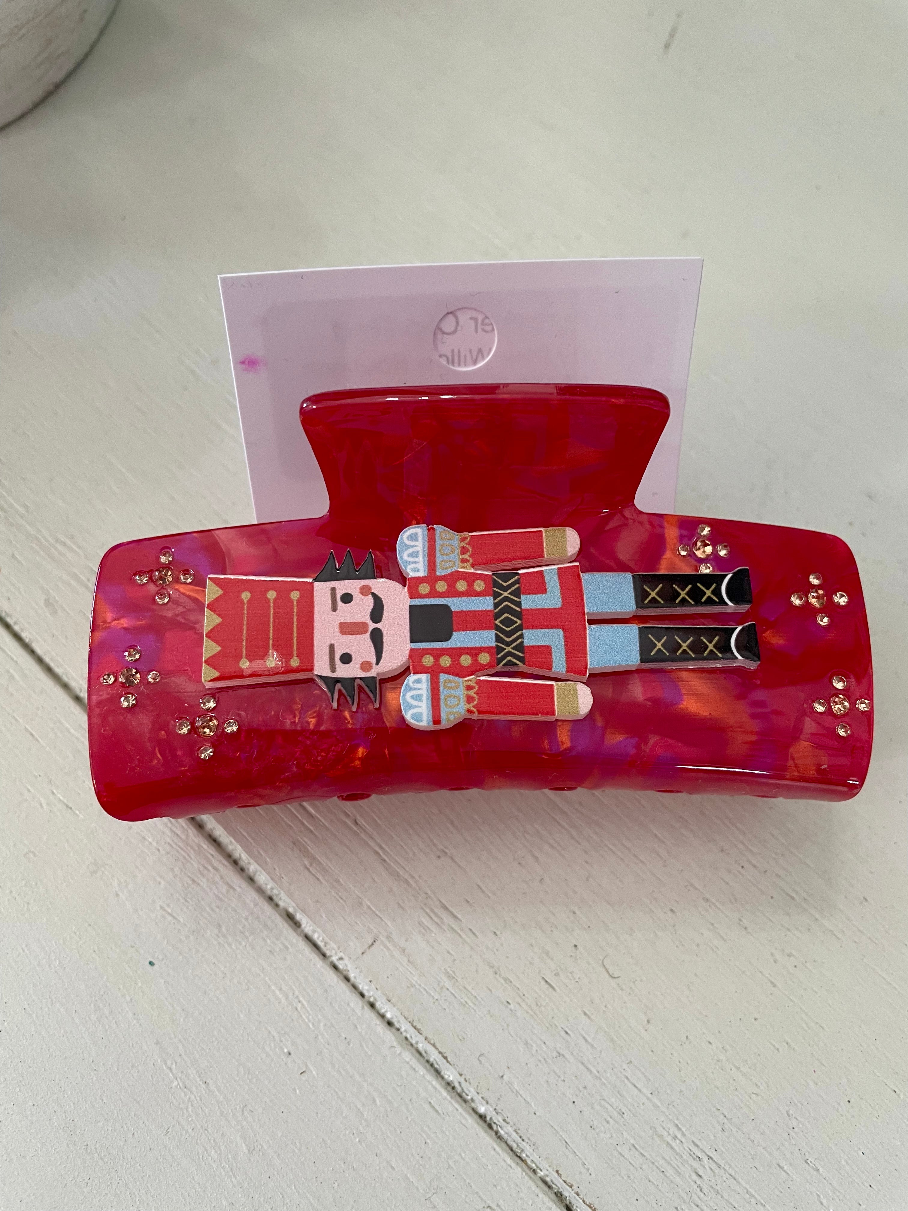 Nutcracker Clip/Red