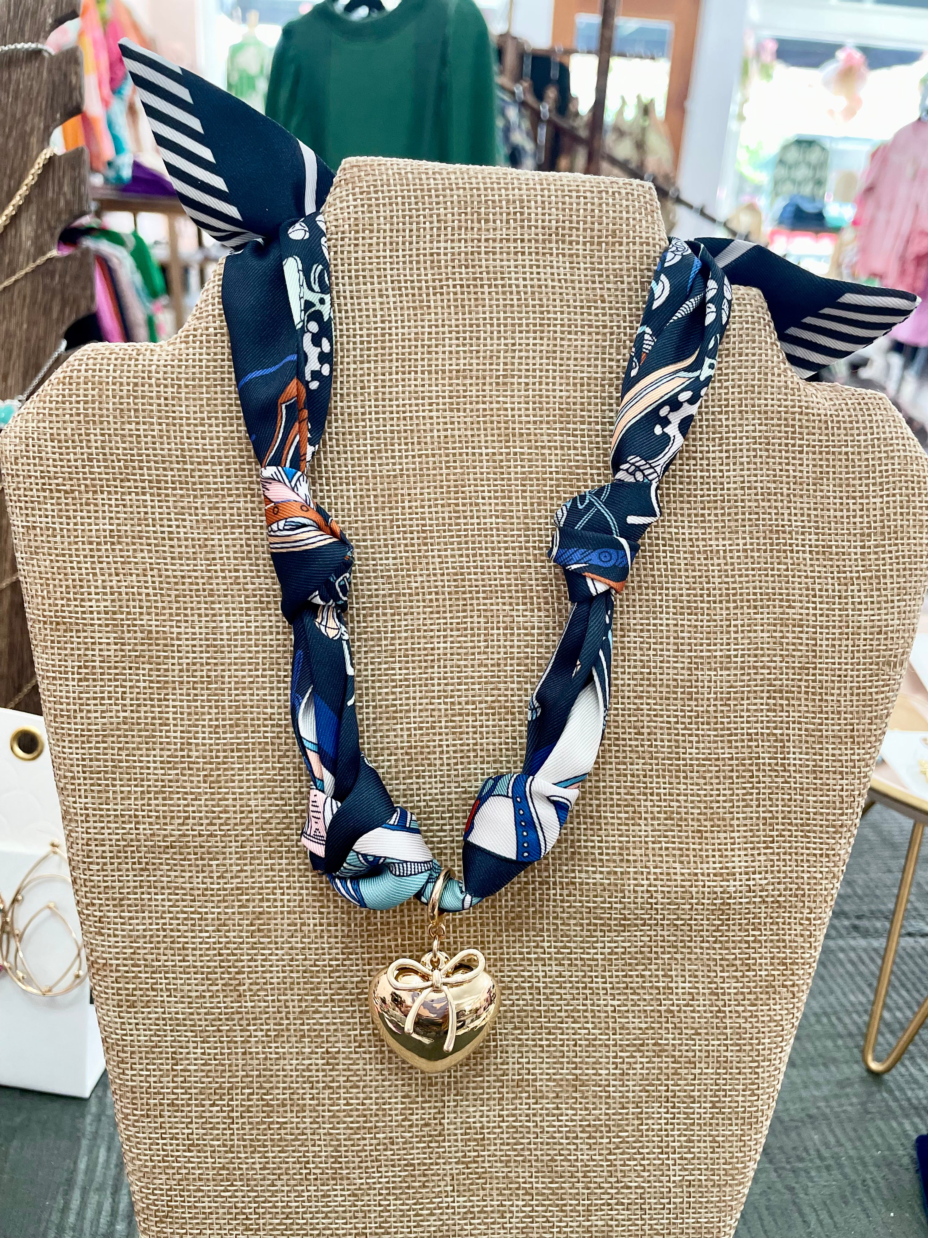 Navy Scarf