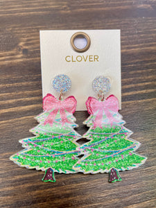 Hot Pink Bow Trees