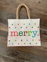 Load image into Gallery viewer, Merry Dot Tote
