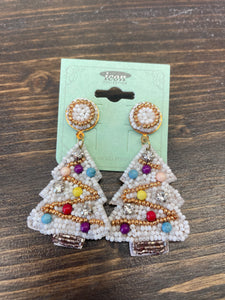 White Beaded Tree