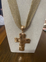 Load image into Gallery viewer, Hammered Cross
