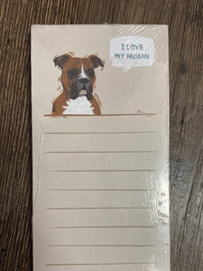 Boxer Notepad