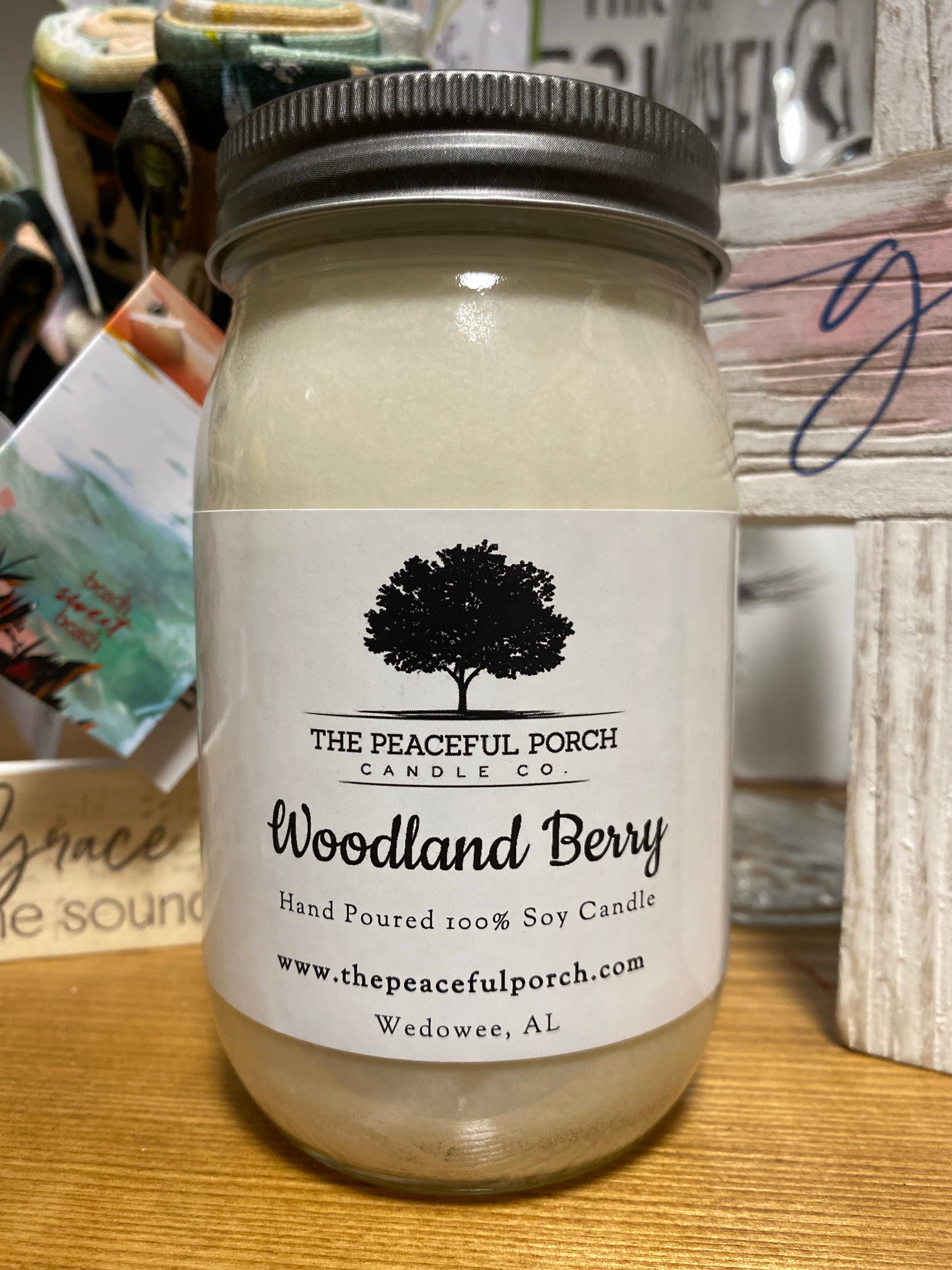 Woodland Berries 16 oz Jar Candle