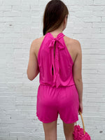 Load image into Gallery viewer, Fuchsia Romper
