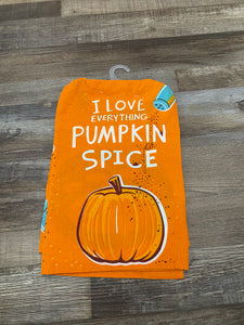 Pumpkin Spice Dish Towel