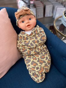 Leopard Swaddle