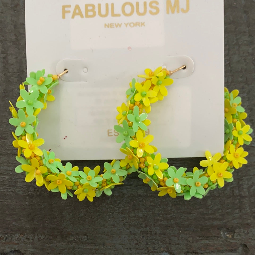 Flower Hoops