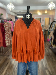 Orange Ruffle
